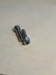 Gardner-westcott 5/16-18 X 1" Chrome Allen Head Socket Bolts W/knurls Qty 2 Usa. Fixed Price $10.99.