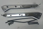Harley-davidson 1999 Road King Saddlebag Mount Brackets Chrome. Fixed Price $69.00.
