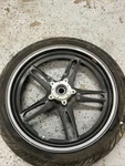 2005-2010 Triumph Sprint St 1050 Gray Front Wheel Rim 17XMT3.50 120/70/ZR17 Oem. Fixed Price $135.00.