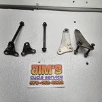 2001 - 2006 Yamaha YZ250F Engine Motor Mount Bracket Hanger Set. Fixed Price $15.00.