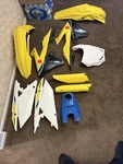 2021 Suzuki Rmz 450 Plastics Set Front Rear Fenders Shrouds Panels Sides Oem. Fixed Price $159.99.