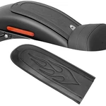 Rear Flame Fender Bib Skin Solo Seat Cover For Harley Dyna Fat Bob Street Us. Fixed Price $16.79.