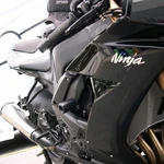 Kawasaki ZX10R 2008-2010 Frame Sliders Cut Version Black. Fixed Price $62.96.
