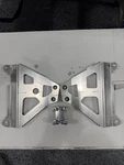 Works Connection Radiator Braces Silver Fits Yamaha YZ450F/WR450F/YZ250F/YZ450FX. Fixed Price $99.99.