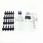 Httmt For 1998-1999 Yamaha Black Spike Fairing Bolts. Fixed Price $9.99.
