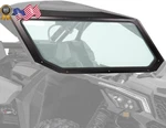 Kuafu Full Glass Windshield + Sun Visor Compatible With Can Am Maverick X3 2017. Fixed Price $328.97.