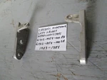 Honda CB550SC Nighthawk Headlight Stays , 61312-ME4-000 / 61313-ME4-000. Fixed Price $29.95.