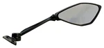 Black Side View Mirror Right Fits Kawasaki 2018-23 Ninja EX400 56001-0379. Fixed Price $47.95.