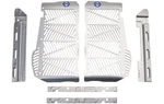 Moose Offroad Billet Radiator Guards - Silver Beta. Fixed Price $189.95.