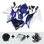 Blue White Fairings Kit For 2008-2016 Yamaha Yzf R6 Injection Plastic Bodywork. Fixed Price $423.95.