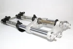 97-98 Triumph Daytona T595 Front End Forks Suspension W/ Triple Tree Clamps Oem. Fixed Price $399.99.