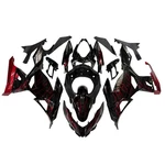 Red Black Fairing Kit For 2018-2023 Kawasaki Ninja EX400 Injection Bodywork. Fixed Price $330.95.