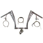 1/4" Chrome 14" Santee Fat Bonanza Bar Prewired Pkit 1996-2006 Harley Softail. Fixed Price $849.16.