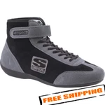 Simpson Racing MT105BK 10.5 Black Midtop Shoes. Fixed Price $131.01.