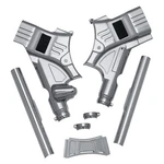 For Harley-davidson Road King 2014-2017 Kuryakyn Deluxe Chrome Neck Covers. Fixed Price $235.99.