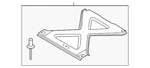 Genuine Mazda Floor Pan Cross-member NE55-56-3A0C. Fixed Price $179.63.