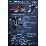 American Suspension Bolt 26" Raked Triple Tree W/ Fork Lowers & Boots. Fixed Price $2597.00.