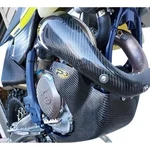P3 Carbon Skid Plate With Linkage Guard Black For Gasgas Ex 250F 2024-2025. Fixed Price $201.25.