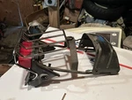 94-03 Honda Magna VF750C Rear Fender Sub Frame Tail Brake Light Rack Working. Fixed Price $125.00.
