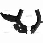 Ufo Ktm Sxf Excf 2019-2022 Black Plastic Frame Protectors (pair). Fixed Price $33.63.