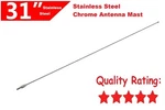 31" Antenna Chrome Mast Power Radio Am/fm For 2010-2015 Can-am Spyder St/rt/rts. Fixed Price $14.98.