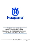 Husqvarna Workshop Service Manual 2012 I.e. Usa Txc 250 & 310. Fixed Price $26.00.