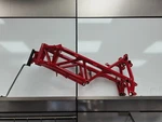 Red Ducati Bike Frame. Fixed Price $4250.00.