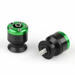 Universal Motorcycle Cnc Carbon Fiber 10MM Swingarm Sliders Spools Green V1. Fixed Price $10.62.