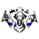 Blue Silver Fairing Kit For 2000-2003 Suzuki GSXR600 GSXR750 K1 Plastic Bodywork. Fixed Price $493.95.