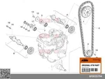 Genuine Husqvarna 8F0035794 Timing Chain 88 Link Tc Te Txc 250. Fixed Price $142.00.