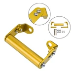 Phone Navigation Bracket Gps Extend 22MM Gold For Motorbike Motocycle. Fixed Price $17.61.