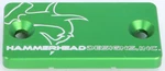 Hammerhead Kawasaki Front Green Master Cylinder Cover. Fixed Price $27.99.