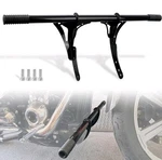 Wowtk Crash Bar/highway Footpegs Engine Guard For Harley Black. Fixed Price $66.74.