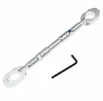 Cnc Adjustable Cross Strength Lever Handlebar -silver. Fixed Price $14.77.