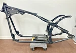 2001 Harley Softail Deuce Fxstd Main Frame Chassis Swingarm Shocks Straight Oem. Fixed Price $800.00.