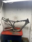 1994 Yamaha RT100 Frame With Swingarm. Fixed Price $89.95.