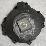 Yoshimura / Works Suzuki Repaired Magnezium Dyno Cover GSX-R750 96-99 #3. Fixed Price $250.00.