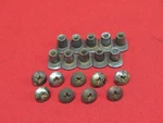 1984 Honda Atc 200 Es Big Red Rear Mud Flap Mounting Bolts & Nuts 90302-958-680. Fixed Price $50.00.