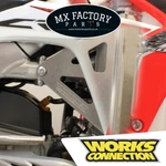 Honda CRF250R 2014-2017 Radiator Braces Works Connection Silver 15 16. Fixed Price $200.11.