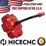 Cnc Gas Cap 2003 Yamaha Petrol Fuel Tank Lid Aluminum Red. Fixed Price $34.94.