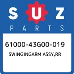 61000-43G00-019 Suzuki Swingingarm Assy,rr 6100043G00019, New Genuine Oem Part. Fixed Price $246.08.