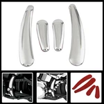 Chrome Abs Swingarm Frame Inserts Kit For Harley Softail Flstn Slim Fxstc. Fixed Price $18.98.