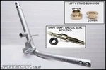 New Left 2002-2003 Harley-davidson Vrsca V-rod Frame Lower + Shift Shaft & Seal. Fixed Price $649.00.