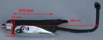 Roketa,sunl,peace Sports TPGS-804,TPGS-805 50CC Gas Scooter Muffler. Fixed Price $52.49.