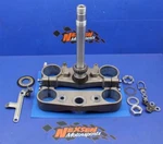 2006 Yamaha WR450F Front Forks Lower Upper Triple Tree Stem Clamp. Fixed Price $127.40.