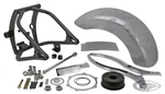 Zodiac's Radium Wide Tire 250 Swing Arm Kit For Harley Soft Tail Fits 2007-2017. Fixed Price $2999.95.