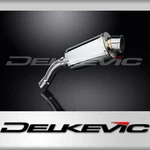 Bmw F800GT 2013-2017 Delkevic Slip On 9" Oval Stainless Exhaust Muffler Kit. Fixed Price $229.99.