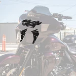 For Harley 14-23 Street Glide Flhx Batwing Fairing Inner Radio Bracket Mount Set. Fixed Price $111.19.
