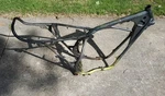 1972 Yamaha Dt 360 Oem Original Complete Main Frame Straight Chassis. Fixed Price $109.99.