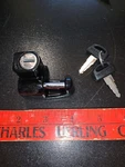 Honda New Helmet Holder Assy Fits C70 Passport 1982 To 1983 50710-GB4-007 (340G). Fixed Price $47.00.
